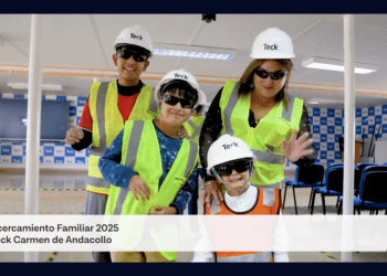 Teck Carmen de Andacollo abre sus puertas a los seres queridos de sus trabajadores